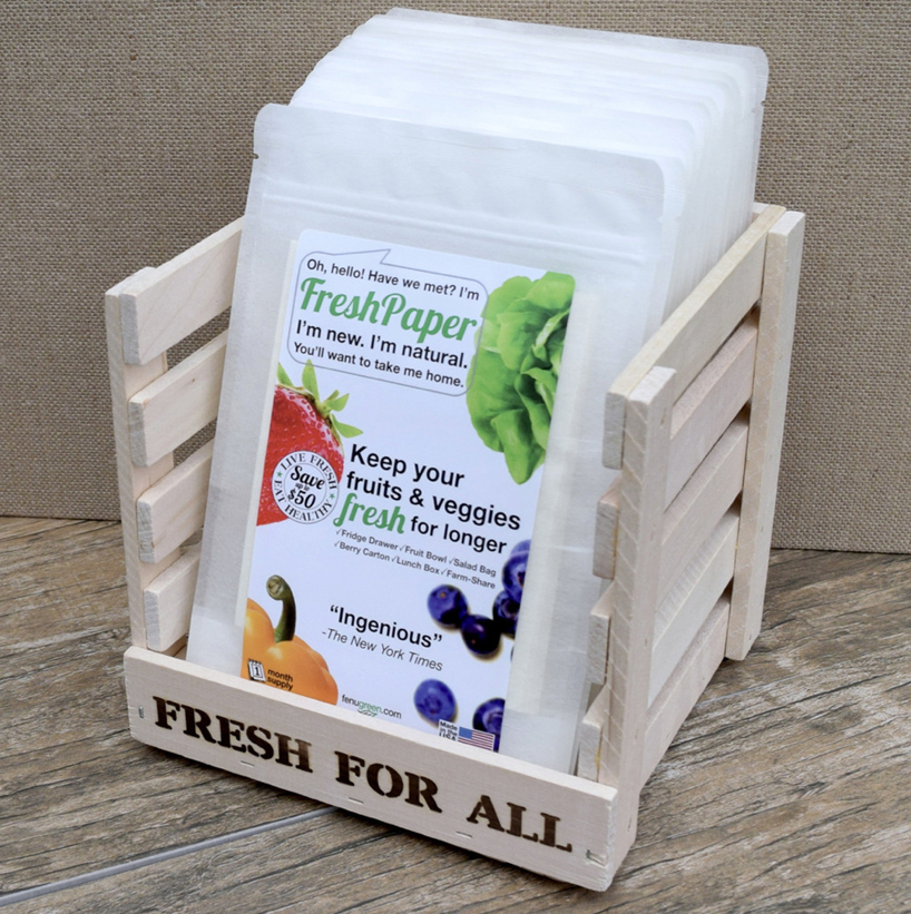 innovative packaging trend: fenugreen freshpaper