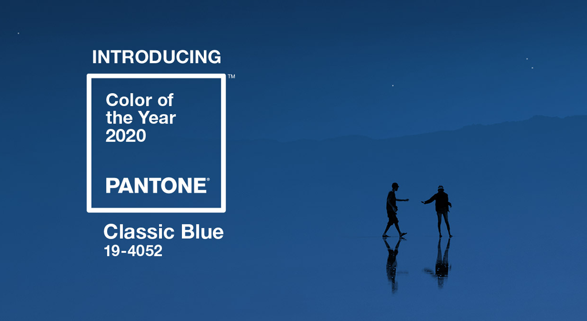 PANTONE Color of the Year 2020: CLASSIC BLUE 19-4052